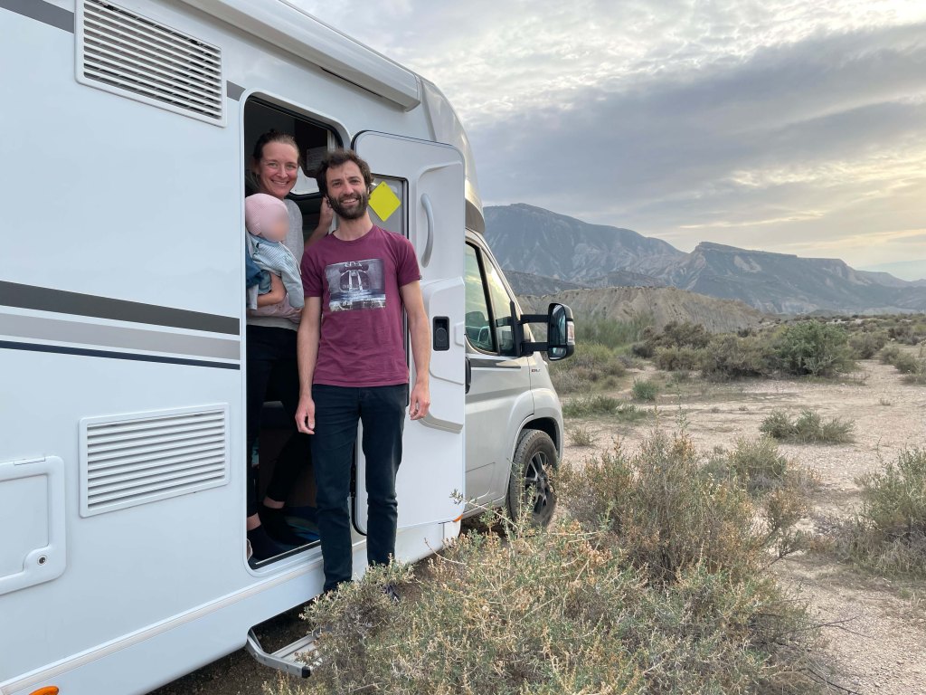 Im Wohnmobil in der Tabernas Wüste