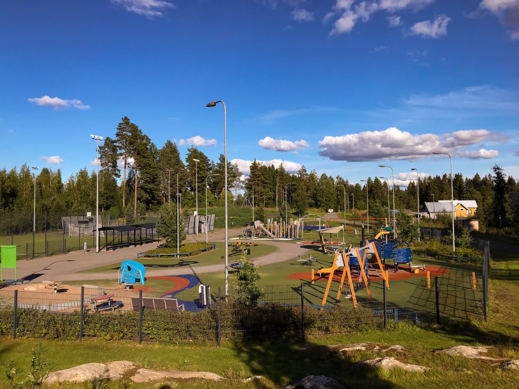 Spielplatz in Tahko