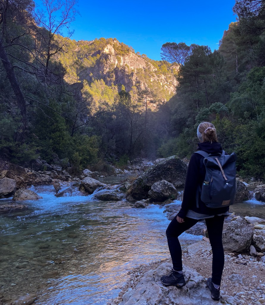 Andalusien Wohnmobil Baby, Wandern