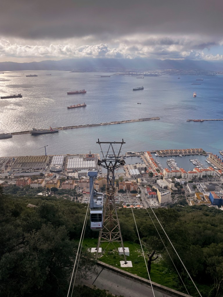 Cable Car in Gibraltar