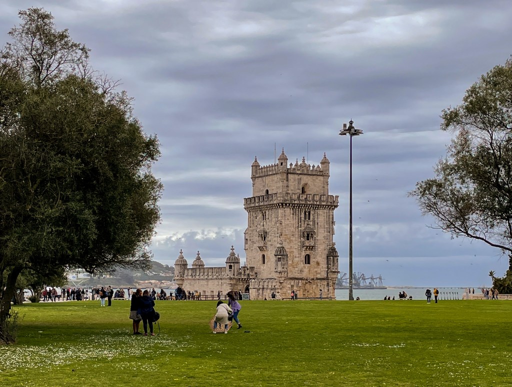 Stadtviertel Belem, der Torre de Belem in Lissabon