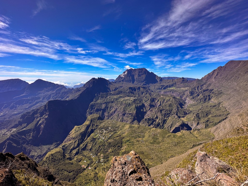 Der Berggipfel „Piton Maïdo“